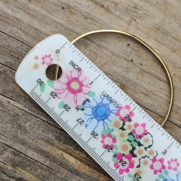 Vintage 14K Over Sterling Blue Sapphire Flex Bracelet - Picture 3 of 8